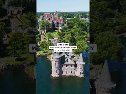 I can't believe this castle is in Upstate NY! Boldt Castle and Heart Island