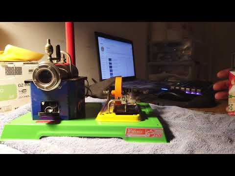 MongoTV_12200 - STEAM ENGINE - Part 32 - First Start - Wilesco D8 Special Edition With Color