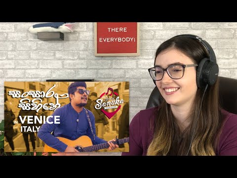 SANSARA SIHINE Strolling the streets in Venice, Italy Acoustic Version | මාවතේ Sanuka | #AlexaReacts