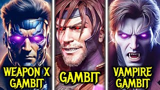 12 (Every) Powerful & Edgy Gambit Variants Of From Different Universes - Explored