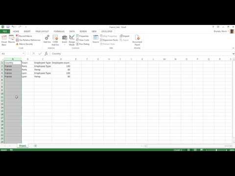 VBA in Excel - 105 Loop through data