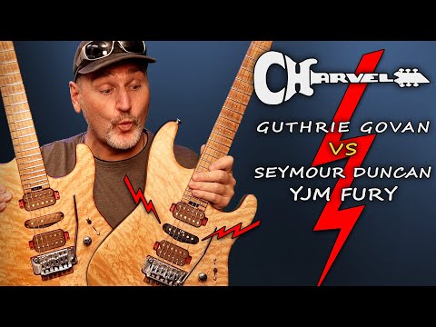 Guthrie Govan's Charvel got a YJM pickup!