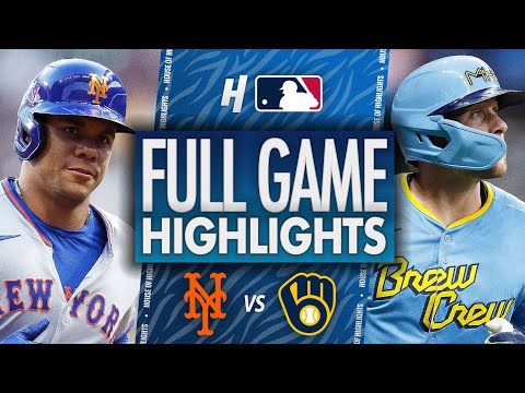 New York Mets vs Milwaukee Brewers - FULL GAME HIGHLIGHTS | August 8, 2025 MLB Season