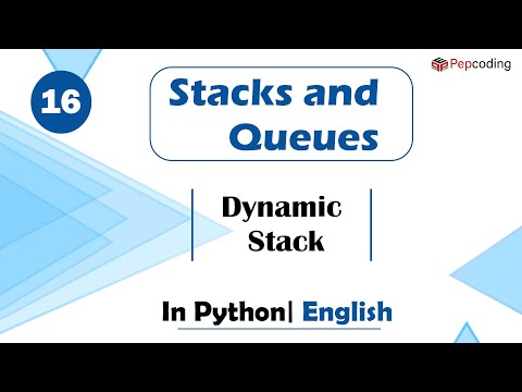 Dynamic Stack Module Basics Data Structures In English Python Video_16