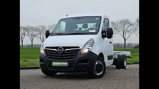 Opel MOVANO 2.3 Dubbellucht LWB Eur6 chassis truck < 3.5t for sale - Image 4 | Autoline Opel MOVANO 2.3 Dubbellucht LWB Eur6 chassis truck < 3.5t | Image 4 - Autoline