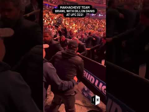 ISLAM MAKHACHEV VS DILLON DANIS AT UFC 322! | #UFC #BRAWL #FIGHT #CRAZY #ISLAMMAKAHACHEV #VIDEO
