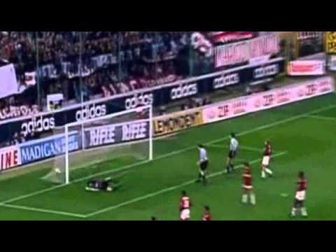 Serie A 1996-1997, day 26 Milan - Juventus 1-6 (2 Jugovic, Zidane, 2 Vieri, N.Amoruso, Simone)