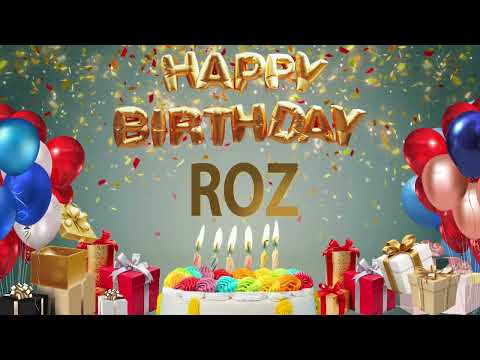 Roz - Happy Birthday Roz
