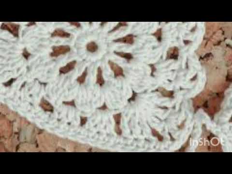 Crochet bunting