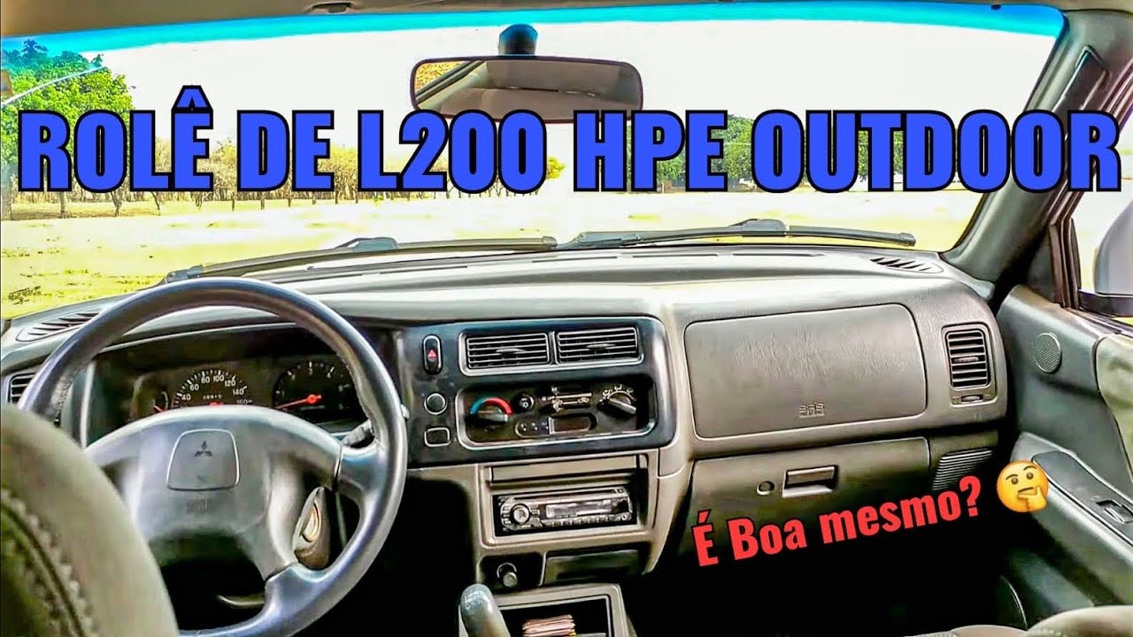 ROLÊ DE L200 OUTDOOR HPE - PRESTA ?? 🤔 #l200 #mitsubishi #4x4
