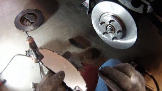 Replace Acura MDX front brake pads/rotors 2007-2013