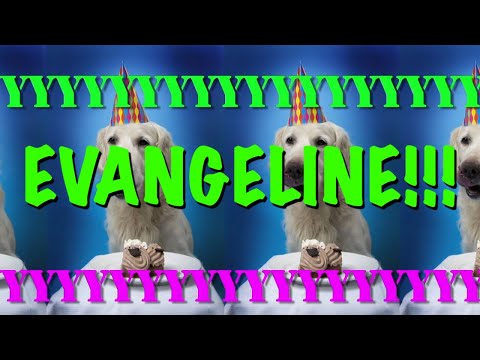 HAPPY BIRTHDAY EVANGELINE! - EPIC Happy Birthday Song