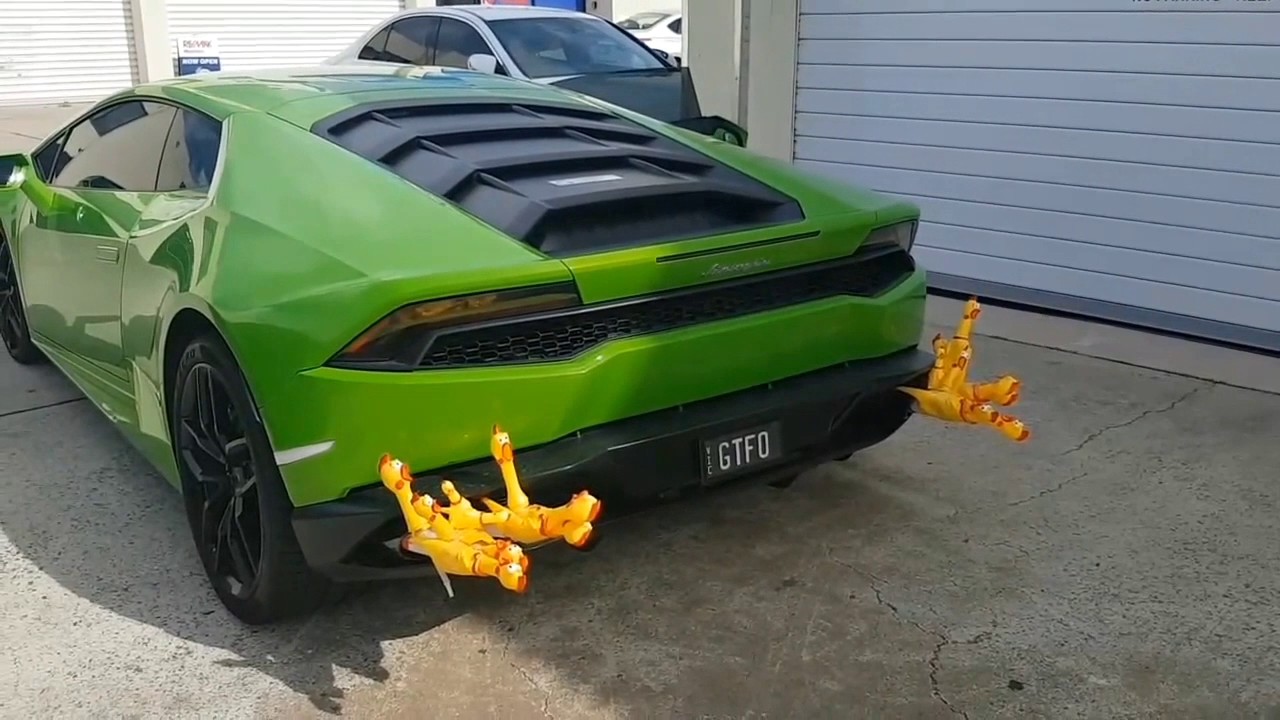 Exhaust pipe madness;  a compilation