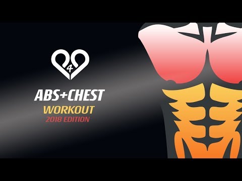 FAST CHEST + ABS WORKOUT at home with trainer tips - Ultimate killer training by P4P