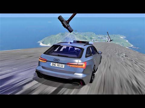Voiture La Plus Rapide Du Monde beamng drive mega ramp crash