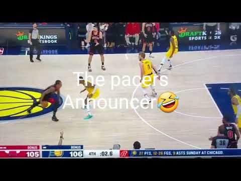 Pacers announcer yells "NO" as Demar Derozan turns into Jordan and nails game winner