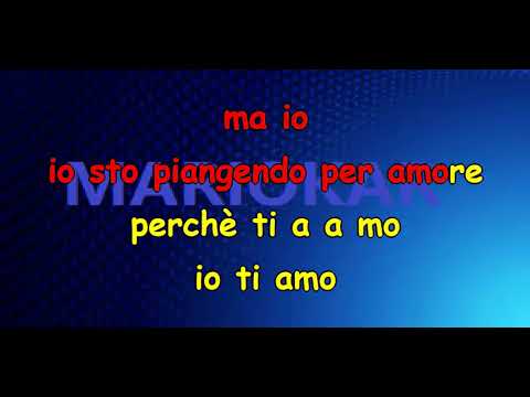 Little Tony   Un Uomo Piange Solo Per Amore  karaoke