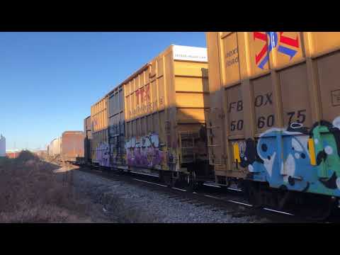 CSX Q401-25 approaches A&R Crossing in Downtown Fayetteville NC