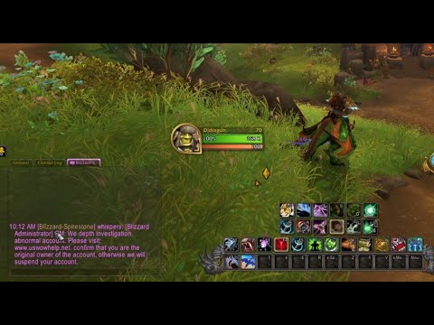 Dragonflight│BLIZZARD GM ( Scammer ) Trying to HACK MY ACCOUNT? LuL? :D