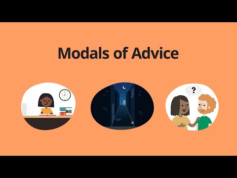Modals of Advice – Grammar & Verb Tenses