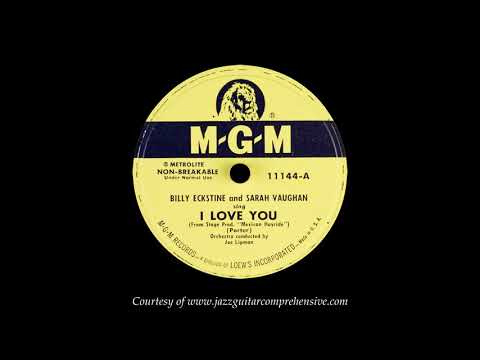 Sarah Vaughan & Billy Eckstine (1949) [I LOVE YOU]