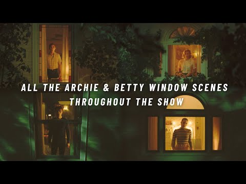 All the Archie and Betty window scenes throughout the show