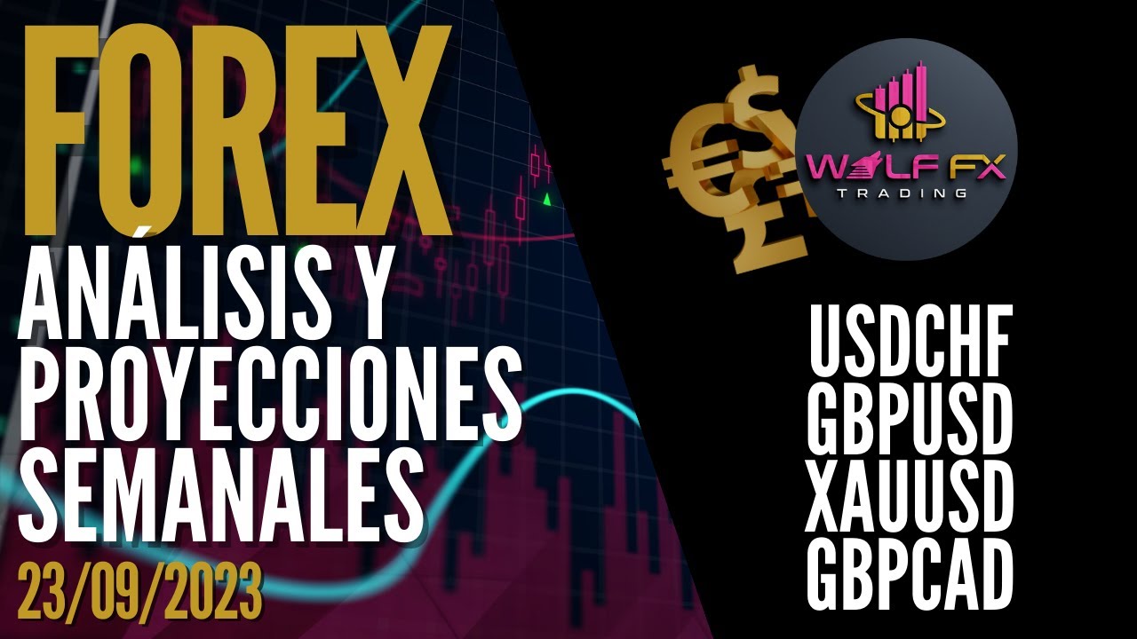 Análisis y Proyección de Mercado Forex 23/09 XAUUSD, GBPUSD, USDCHF, GBPCAD