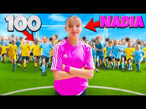 100 VIEWERS vs NADIA! 😯