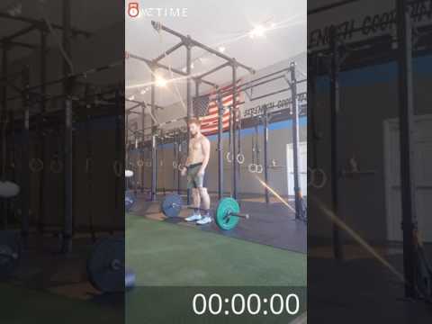 WODBOM challenge Brendon Williams 50 seconds