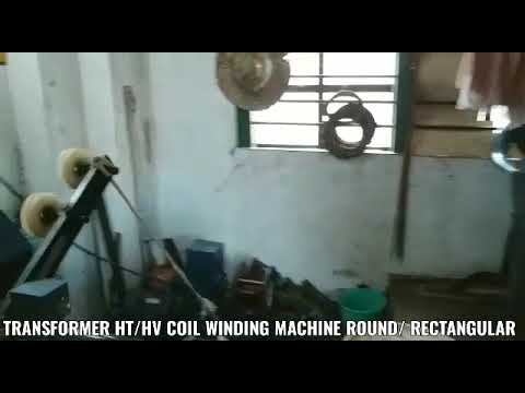Automatic hv coil winding machine for wound core transformer...