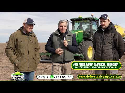 HORACIO y GERMÁN FISCHER en Establecimiento "La Constancia" -Winifreda- L.P.-