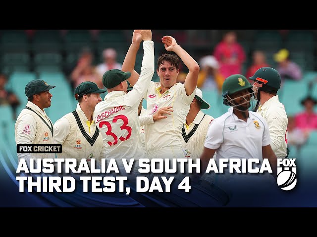 Australia vs South Africa – Third Test, Day Four Highlights | 07/01/23 | FOX Cricket