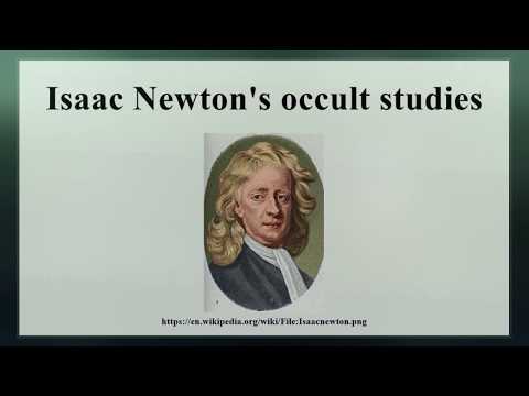 Isaac Newton's Occult Studies
