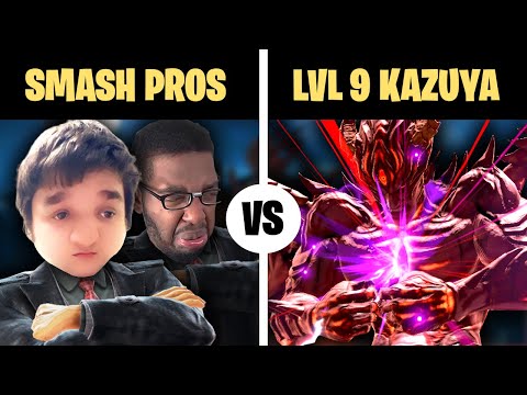 Can SMASH PROS Defeat A LEVEL 9 CPU KAZUYA??