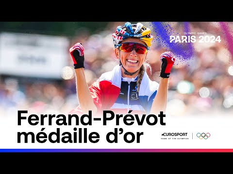 JO PARIS 2024 - Pauline Ferrand-Prévot MAGISTRALE championne olympique de VTT cross-country !