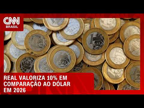 Real sobe 10,19% frente ao dólar; 3ª maior valorização desde 2010 | CNN MERCADO