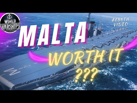 MALTA World of Warships - What is the BEST AIRCRAFT CARRIER in the game ? #wows #worldofwarships