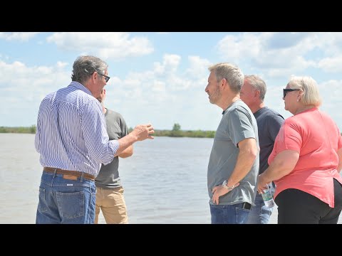 Frigerio destacó el potencial estratégico del Puerto Ibicuy