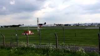 preview picture of video 'C47 W7 Landing at Prestwick (PIK/EGPK)'