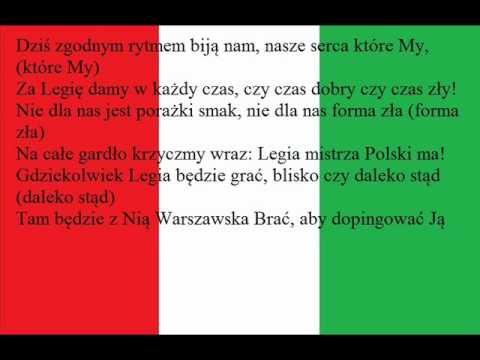 Śpiewnik kibica Legii cz.2