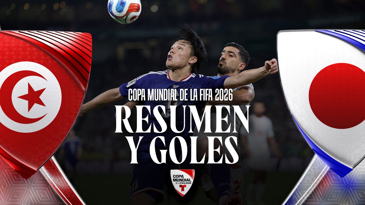 Resumen Túnez vs Japón