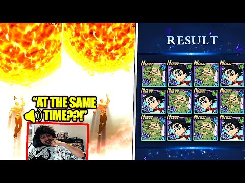 CAN'T BELIEVE OUR LUCK!!! DUAL ESCANOR ANIMATION ZELDRIS SUMMONS! | Seven Deadly Sins: Grand Cross