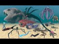 Sea Monster Size Comparison 3D Animation Comparison Giant Lurker Vs Gargantuan Vs Sea Eater