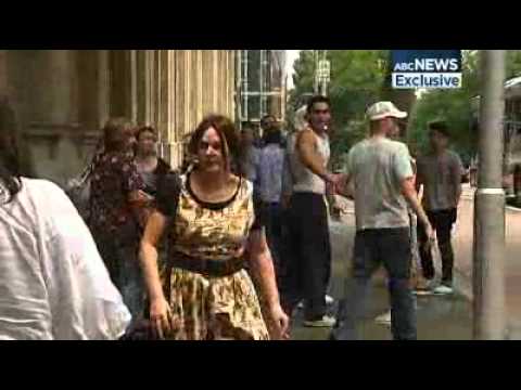 Violence erupts at manslaughter trial