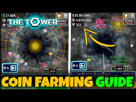 GOLD COIN FARMING GUIDE // THE TOWER