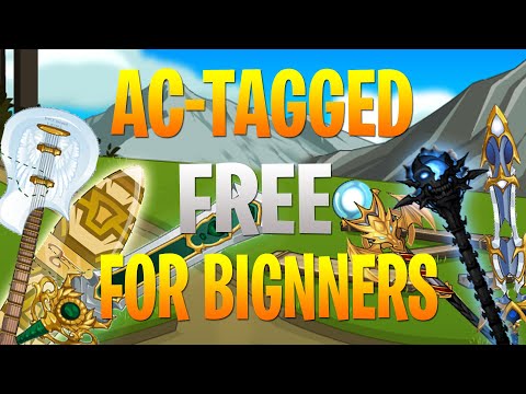 AQW FREE AC-TAGGED ITEMS WITH NO REQUIREMENT (FOR BEGINNERS)
