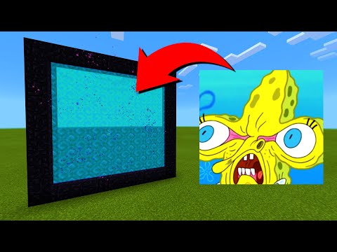CraftSix - How To Make A Portal To The Cursed Spongebob Dimension in Minecraft!