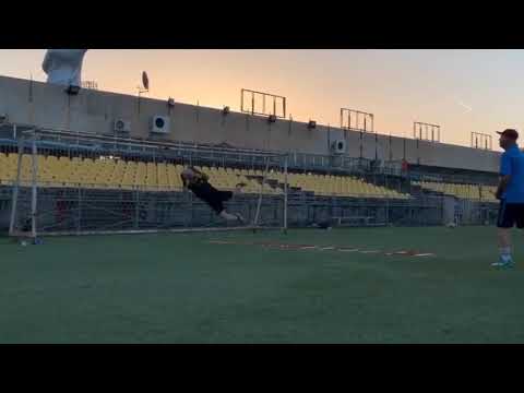 Mohammed azad noori, Goalkeeper training