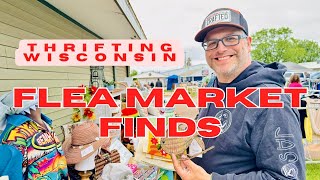 Wisconsin Flea Market Shopping Thrifting Finding treasure Thrift Store reseller 