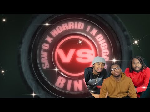 AMERICANS REACT | Digga D x Horrid1 x Sav'o - Bine (Visualizer)